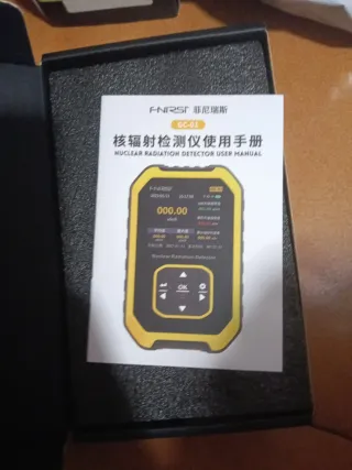 Detector de radiación nuclear Y-FNIRSI GC-01