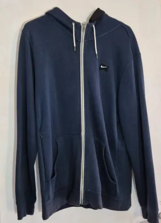 Chaqueta Nike Azul con Cremallera