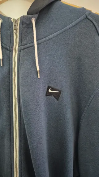 Chaqueta Nike Azul con Cremallera