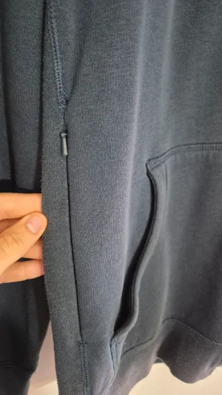 Chaqueta Nike Azul con Cremallera