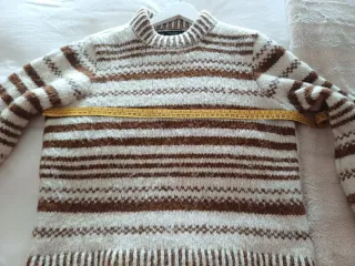 Jersey de punto con rayas