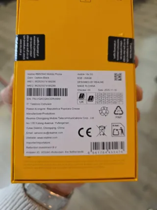 Realme 14x 5G 256GB Precintado