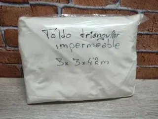 AXT SHADE Toldo Vela de Sombra Impermeable 3x3x4,2