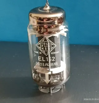 Válvula TELEFUNKEN EL 152/FL 152