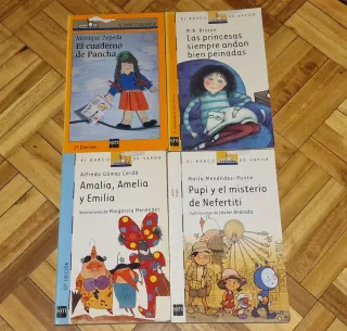 4 libros de El barco de vapor para niños