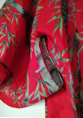 Kimono japonés auténtico. Algodón 100%