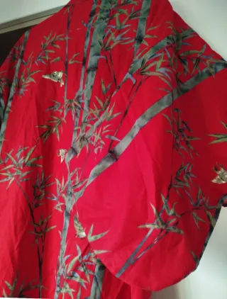 Kimono japonés auténtico. Algodón 100%
