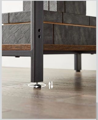 Escritorio estilo industrial madera y hierro