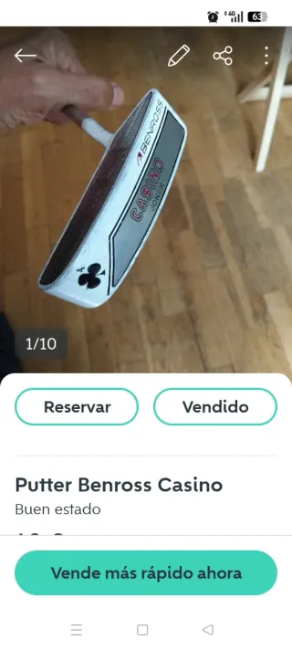 Bolsa de Golf Titleist Negra y Blanca y palos