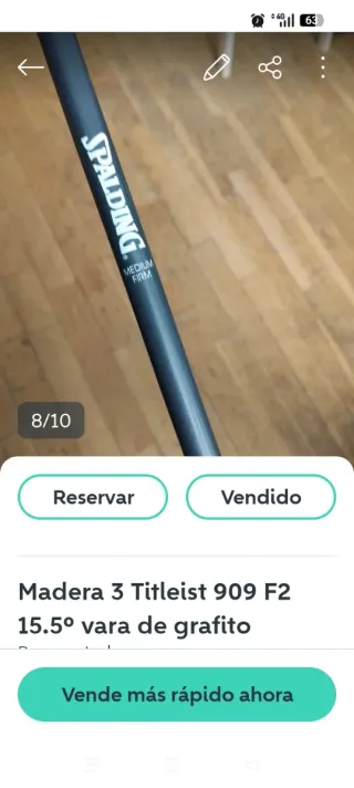 Bolsa de Golf Titleist Negra y Blanca y palos