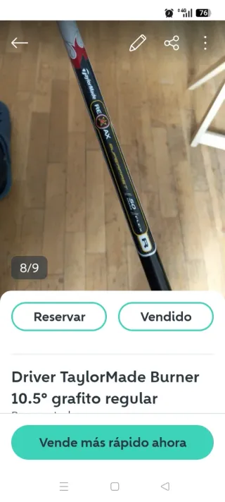 Bolsa de Golf Titleist Negra y Blanca y palos