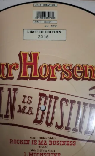 The Four Horsemen LP Rockin is ma business