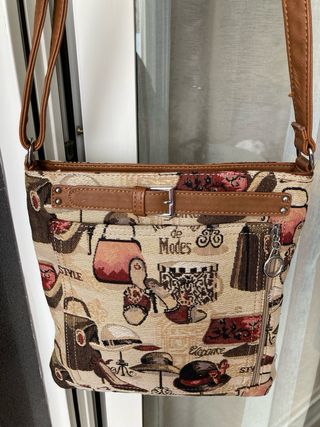 Bolso juvenil estampado