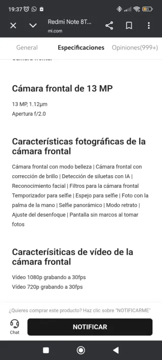 Xiaomi Redmi Note 8T