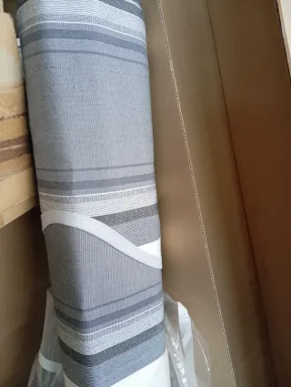 Angerer – Toldo (dralón nº 2800, Gris Rayas