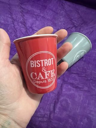 Set 2 bicchieri Bistrot & Cafe