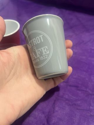 Set 2 bicchieri Bistrot & Cafe