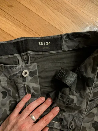 Pantalones G-Star RAW Rovic Camuflaje W36 L34