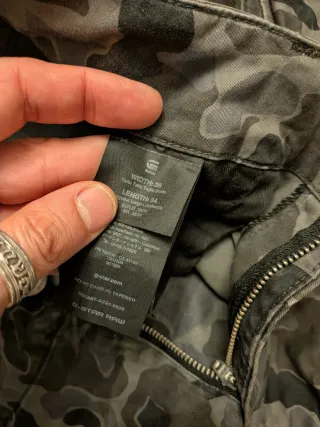 Pantalones G-Star RAW Rovic Camuflaje W36 L34