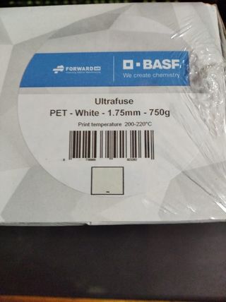 Filamento BASF Ultrafuse PET Blanco 1.75mm 750g