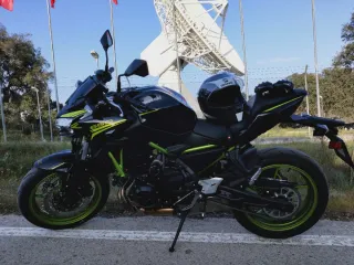 Kawasaki Z650 A2 Negra y Verde