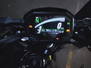 Kawasaki Z650 A2 Negra y Verde