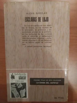 Novela 1978 "Esclavas de Lujo" Alexis Barclay