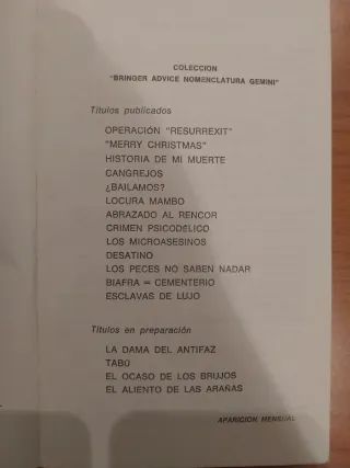 Novela 1978 "Esclavas de Lujo" Alexis Barclay