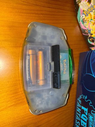 Nintendo Game Boy Advance Dorada Transparente