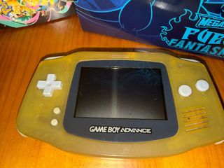 Nintendo Game Boy Advance Dorada Transparente