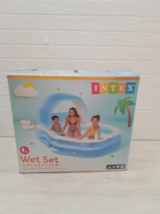 Piscina Infantil Intex con Toldo
