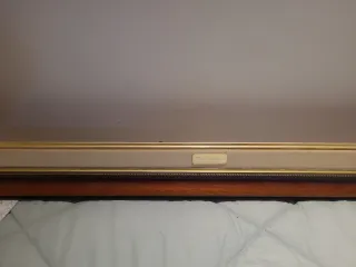 Marco de madera maciza para óleo