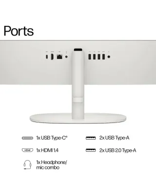 Ordenador HP All-in-One 21,5 Blanco