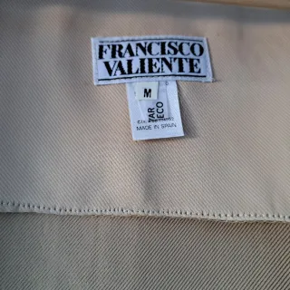 Chaqueta Francisco Valiente Beige Talla M