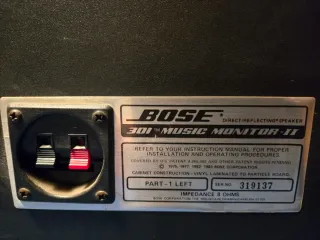 4 altavoces Bose 301 Reflecting