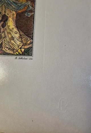 2 Litografie Vetrate d'Europa