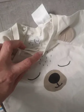 Lote 7 ranitas y bodies bebé 6-9 meses