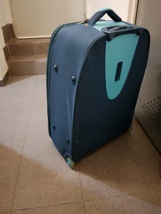 Maleta de cabina Jaslen azul y turquesa