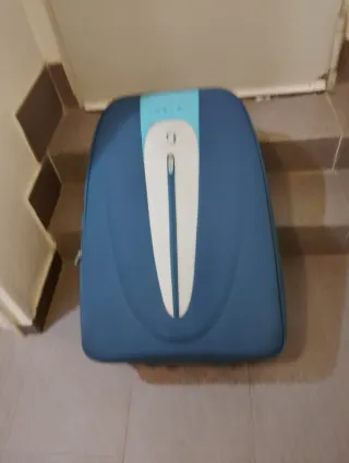 Maleta de cabina Jaslen azul y turquesa