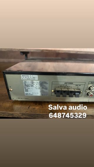 Sintonizador Sony ST-JX 230L Negro