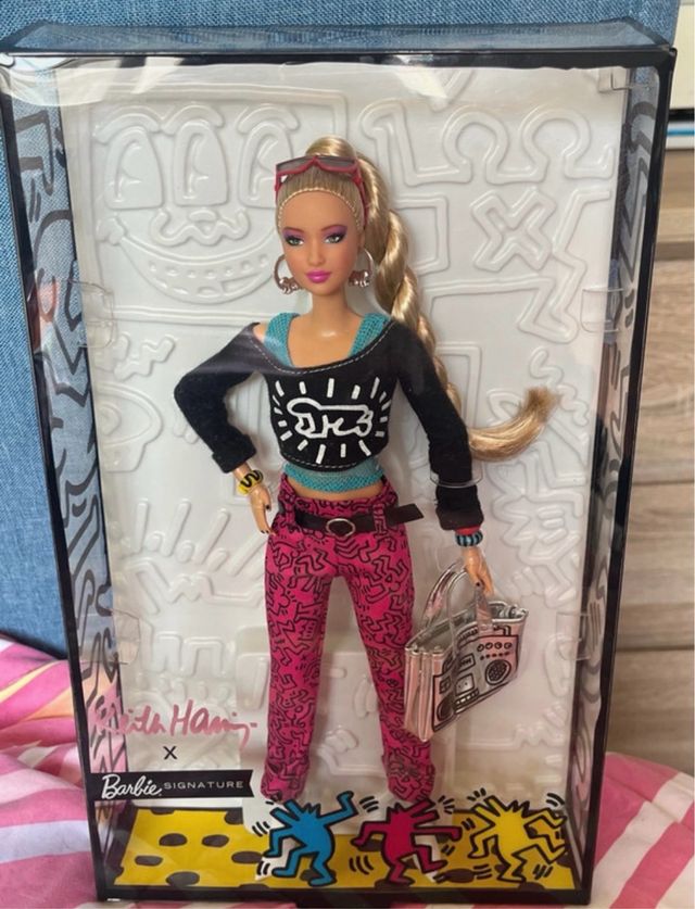 Barbie Keith Haring Signature
