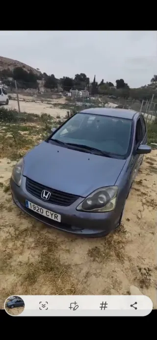 HONDA CIVIC UNICO DUEŇO SOLO 170000KM