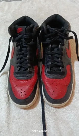 Scarpe Nike court vision Rosse e Nere