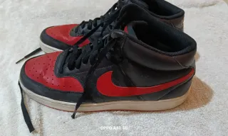 Scarpe Nike court vision Rosse e Nere