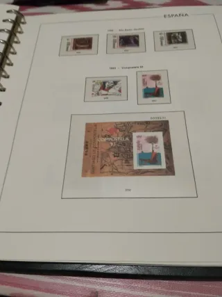Hojas Edifil Año 1993 Sellos España