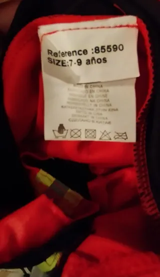 Disfraz Bombero Niño