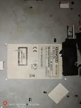 Radio Coche Kenwood KDC-241 45x4W