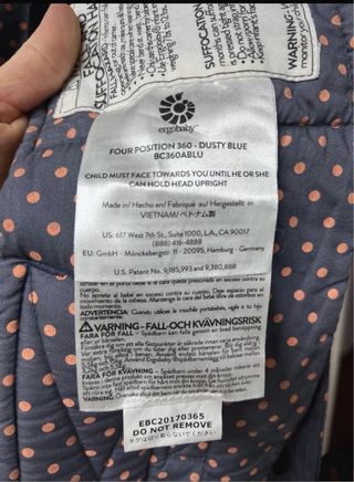 Mochila Ergobaby 360 Portabebés