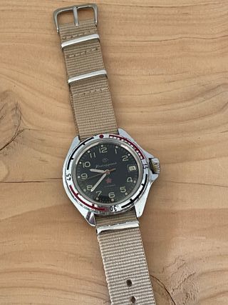 Vostok (Boctok) Komandirskie Red Star 3aka3 CCCP