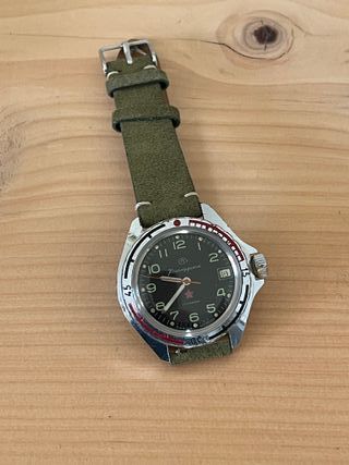 Vostok (Boctok) Komandirskie Red Star 3aka3 CCCP